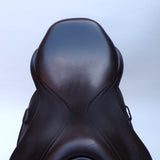 Kent & Masters S-Series Pony Jump Saddle (MPJ) (adjustable), 16.5" Brown (SKU520)