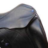 Utopia (Now Discovery) Dressage Saddle (adjustable), 16.5" Black (SKU540)