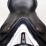 Kent & Masters  S-Series Jump Saddle (MJJ) (adjustable), 17" Black (SKU530)