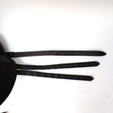 Utopia (Now Discovery) Dressage Saddle (adjustable), 16.5" Black (SKU540)