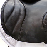 Kent & Masters  S-Series Jump Saddle (MJJ) (adjustable), 17" Black (SKU530)