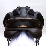 Albion Revelation Dressage Saddle, 17.5" W (Adjusta Model) Black (SKU506)