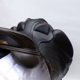 Albion Revelation Dressage Saddle, 17.5" W (Adjusta Model) Black (SKU506)