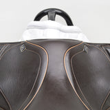 GFS Monarch Pony Jump Saddle S671, Adjustable Gullet - 15" Brown (SKU463)