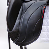 Albion Revelation Dressage Saddle, 17.5" W (Adjusta Model) Black (SKU506)