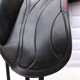 Albion Revelation Dressage Saddle, 17.5" W (Adjusta Model) Black (SKU506)