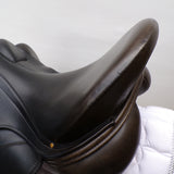 Albion Revelation Dressage Saddle, 17.5" W (Adjusta Model) Black (SKU506)