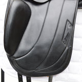Albion Fabrento Dressage Saddle, 17.5" MW (Adjusta Model) Black (SKU280)