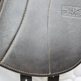 GFS Monarch Pony Jump Saddle S671, Adjustable Gullet - 15" Brown (SKU463)
