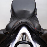 Albion Revelation Dressage Saddle, 17.5" W (Adjusta Model) Black (SKU506)