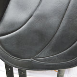 Albion Fabrento Dressage Saddle, 17.5" MW (Adjusta Model) Black (SKU280)