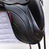 Albion Revelation Dressage Saddle, 17.5" W (Adjusta Model) Black (SKU506)