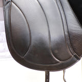 Albion Revelation Dressage Saddle, 17.5" W (Adjusta Model) Black (SKU506)