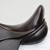 GFS Monarch Pony Jump Saddle S671, Adjustable Gullet - 15" Brown (SKU463)
