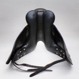 Albion Revelation Dressage Saddle, 17.5" W (Adjusta Model) Black (SKU506)