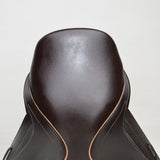 GFS Monarch Pony Jump Saddle S671, Adjustable Gullet - 15" Brown (SKU463)