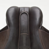 GFS Monarch Pony Jump Saddle S671, Adjustable Gullet - 15" Brown (SKU463)