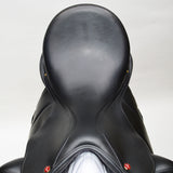 Albion Fabrento Dressage Saddle, 17.5" MW (Adjusta Model) Black (SKU280)