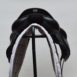 Fairfax Andrew Hoy Monoflap XC Saddle, Adjustable, 17", Black (SKU409)