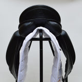 PDS Grande Adjustable Gullet Monoflap Dressage Saddle -17.5" Black (SKU134)