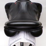 Albion Legend K2 Jump saddle - 17.5" Medium Wide (Adjusta Model), Black (SKU533)