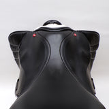 Albion Legend K2 Jump saddle - 17.5" Medium Wide (Adjusta Model), Black (SKU533)