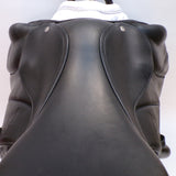 Voltaire Essentials Monoflap Jump saddle, 17" Black, Adjustable (SKU346)