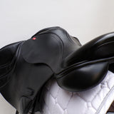 Albion Legend K2 Jump saddle - 17.5" Medium Wide (Adjusta Model), Black (SKU533)