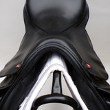 Albion Legend K2 Jump saddle - 17.5" Medium Wide (Adjusta Model), Black (SKU533)