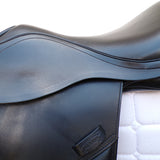 Albion K2 CC (Cob/Connemara) Jump Saddle - 16.5" Wide (Adjusta Model) Black (SKU429)