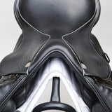 Fairfax Andrew Hoy Monoflap XC Saddle, Adjustable, 17", Black (SKU409)