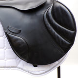 Albion Legend K2 Jump saddle - 17.5" Medium Wide (Adjusta Model), Black (SKU533)