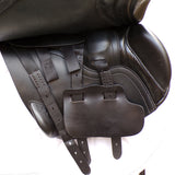 Albion Legend K2 Jump saddle - 17.5" Medium Wide (Adjusta Model), Black (SKU533)