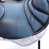 Albion K2 CC (Cob/Connemara) Jump Saddle - 16.5" Wide (Adjusta Model) Black (SKU429)