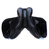 Albion K2 CC (Cob/Connemara) Jump Saddle - 16.5" Wide (Adjusta Model) Black (SKU429)