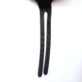 Voltaire Essentials Monoflap Jump saddle, 17" Black, Adjustable (SKU346)