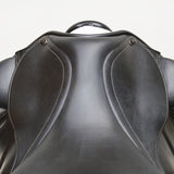 PDS Grande Adjustable Gullet Monoflap Dressage Saddle -17.5" Black (SKU134)