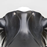Fairfax Gareth Monoflap Dressage Saddle, 16.5", Adjustable, Black (SKU453)