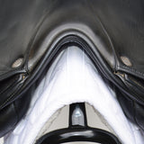 Fairfax Gareth Monoflap Dressage Saddle, 16.5", Adjustable, Black (SKU453)