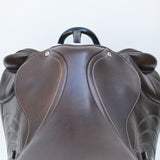 Premier Equine Deauville Leather monoflap Saddle, Adjustable, 17.5" Brown (SKU364)