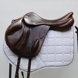 Fairfax Andrew Hoy Monoflap XC Saddle, Adjustable, 17.5", Brown (SKU282)