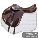 Fairfax Andrew Hoy Monoflap XC Saddle, Adjustable, 17.5", Brown (SKU282)