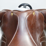 Fairfax Andrew Hoy Monoflap XC Saddle, Adjustable, 17.5", Brown (SKU282)