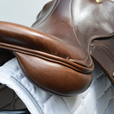 Fairfax Andrew Hoy Monoflap XC Saddle, Adjustable, 17.5", Brown (SKU282)