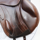 Fairfax Andrew Hoy Monoflap XC Saddle, Adjustable, 17.5", Brown (SKU282)