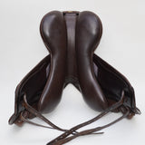 Fairfax Andrew Hoy Monoflap XC Saddle, Adjustable, 17.5", Brown (SKU282)