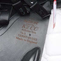 Albion K2 CC (Cob/Connemara) Jump Saddle - 16.5" Wide (Adjusta Model) Black (SKU429) - BUY IT NOW