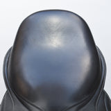 Fairfax Elias Monoflap Dressage Saddle, 17.5", Adjustable, Black (SKU507)