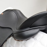 Albion K2 CC (Cob/Connemara) Dressage Saddle - 17" Wide (Adjusta Model) Black (SKU419) NEW (Other)