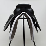Albion K2 Jump saddle, 16.5", MW (Adjusta Model), Black (SKU426)